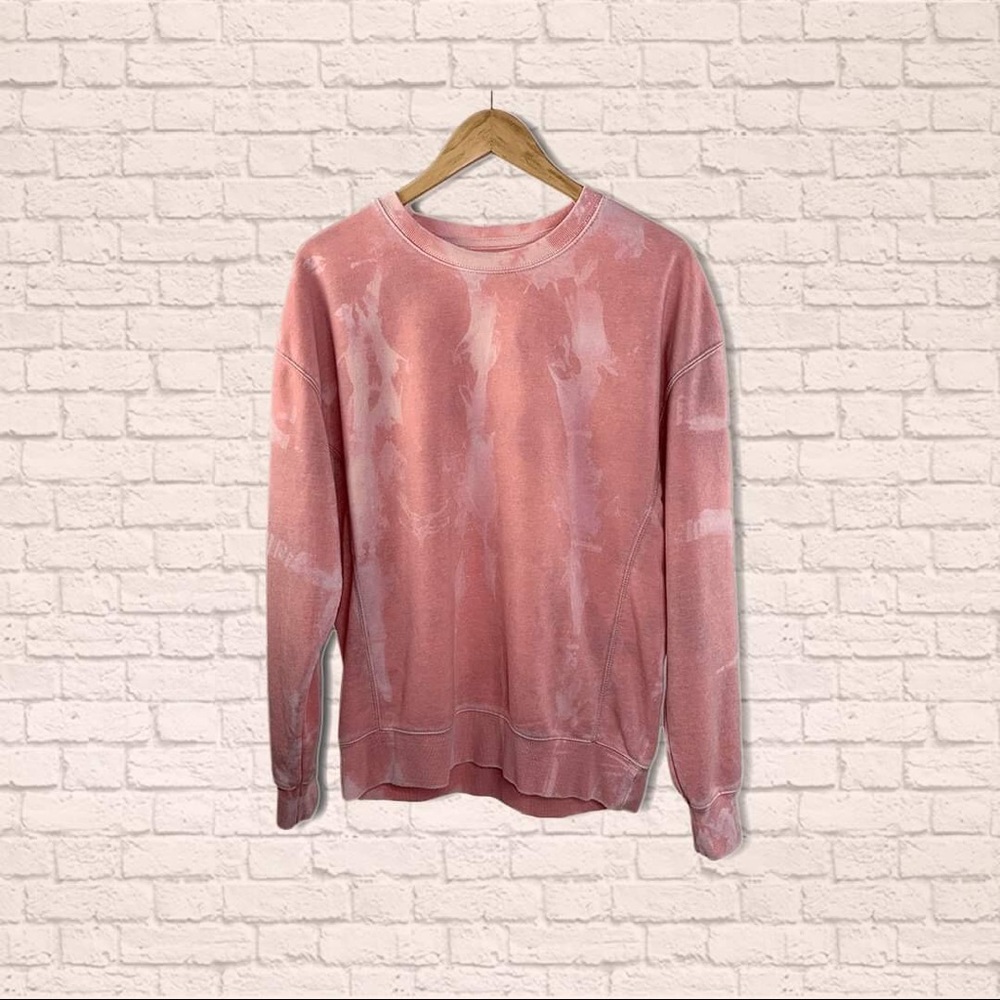 BRAND NEW! GOOD DAY BLEACHED TIE-DYE SWEATSHIRT